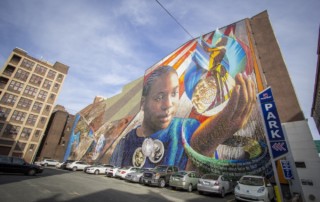 Philadelphia Mural near Race & Vine Streets
